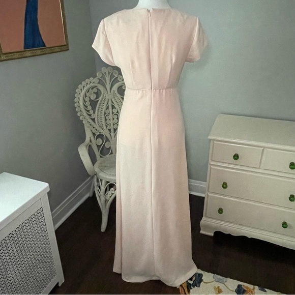 Vintage Nicole Miller Bridgerton-Style Regency Era Empire Waist Dress, Size 6 - Picture 4 of 15